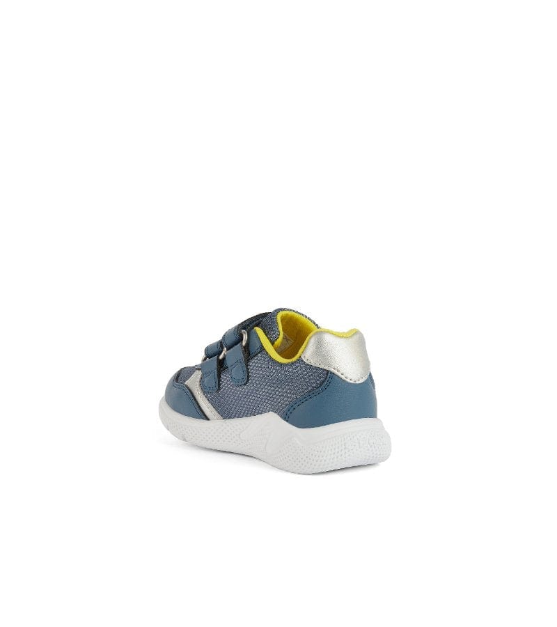 Geox Blue and Yellow Shark Trainers