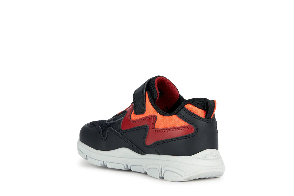Geox Black,  Red and Orange New Torque Trainers