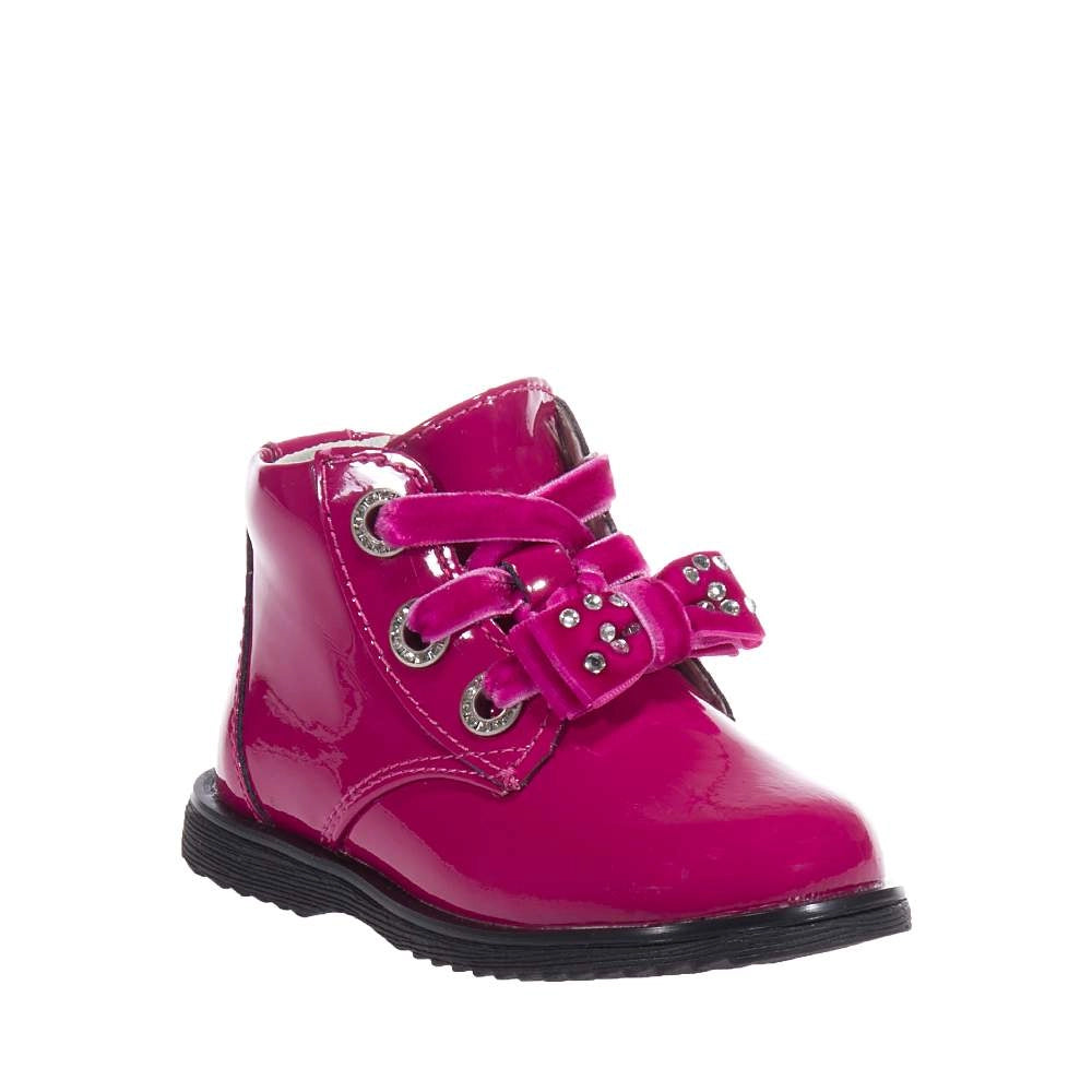 Lelli Kelly Camille Patent Leather Fuchsia Boots