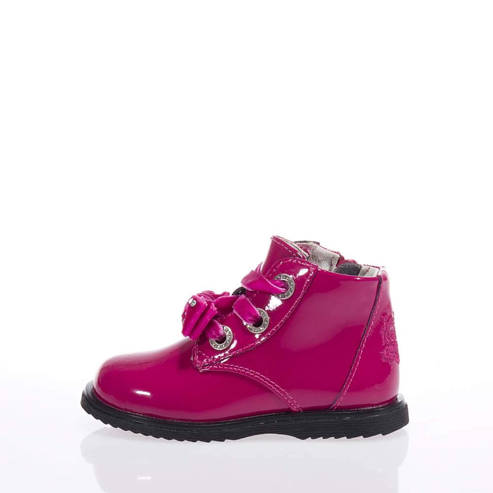 Lelli Kelly Camille Patent Leather Fuchsia Boots