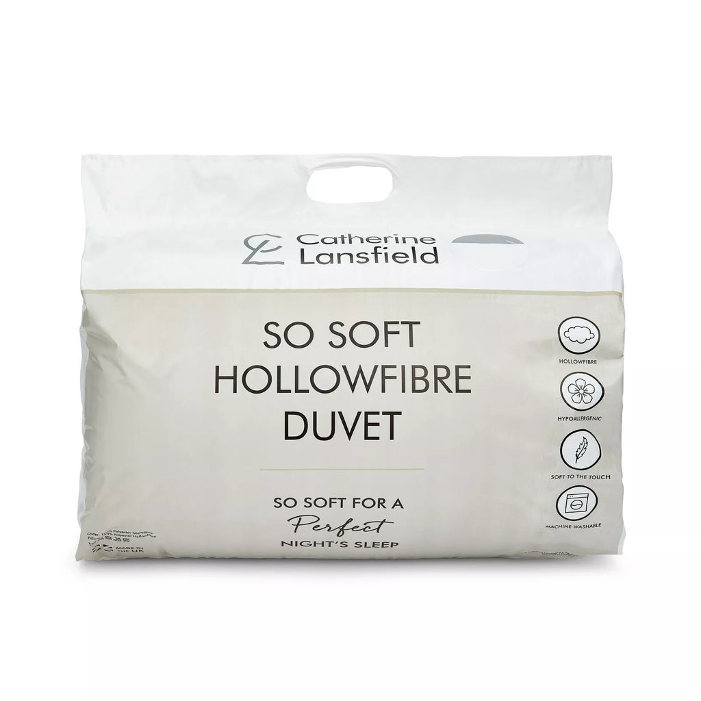 Catherine Lansfield So Soft Hollowfibre 13.5 Tog Duvet