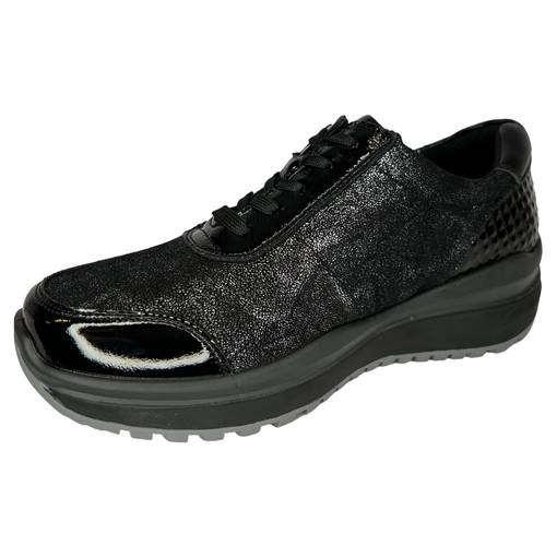 G-Comfort Waterproof Black Fantasy Shoe