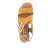 Rieker Revolution Mandarine Leather Wedge Sandals