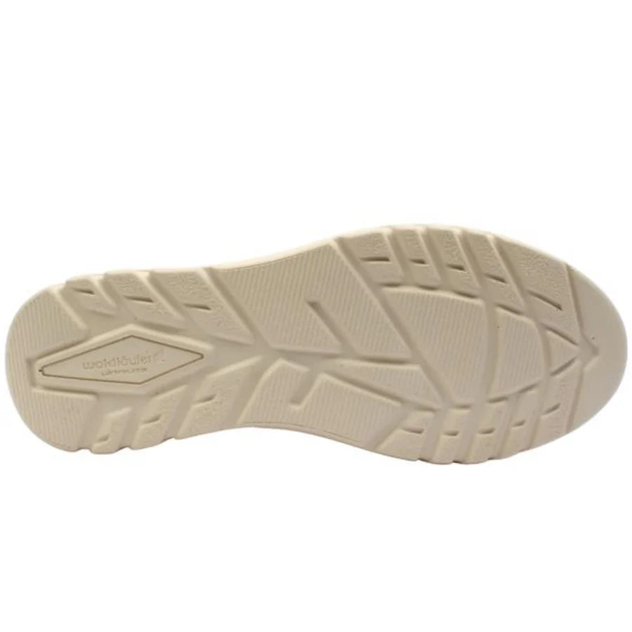 Waldlaufer Ladies Multi-Browns and Black Suede Leather Sneakers