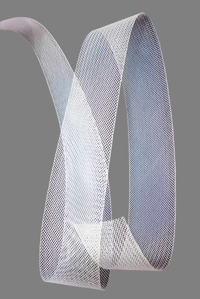 White Nylon Horsehair Braid