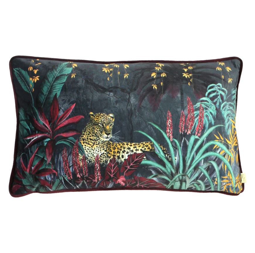 Zinara Leopard Filled Cushion
