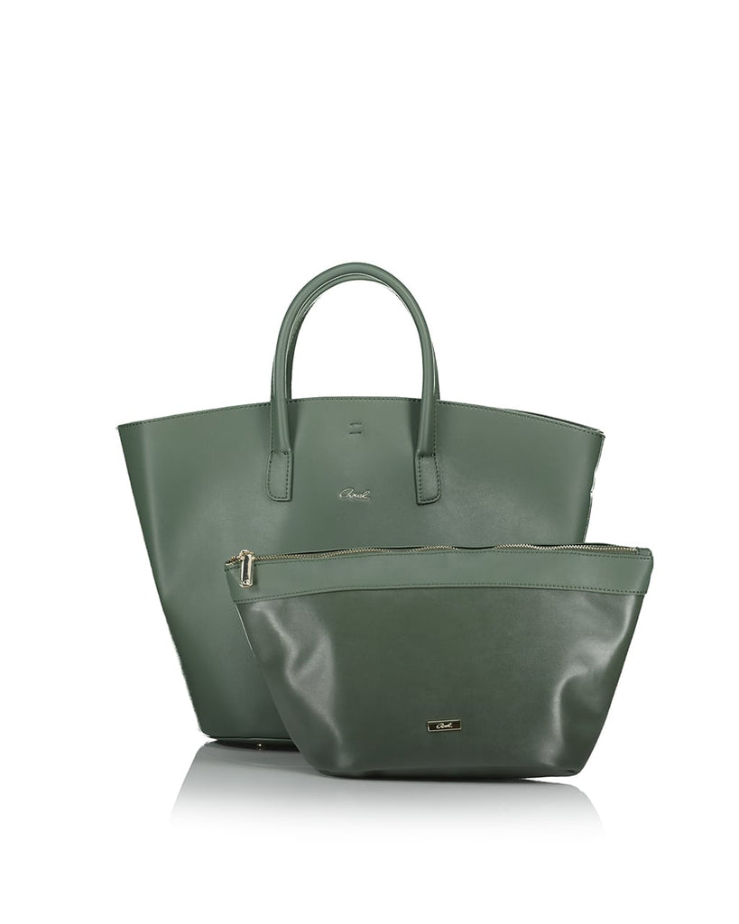 Axel Louise Forest Green Handbag
