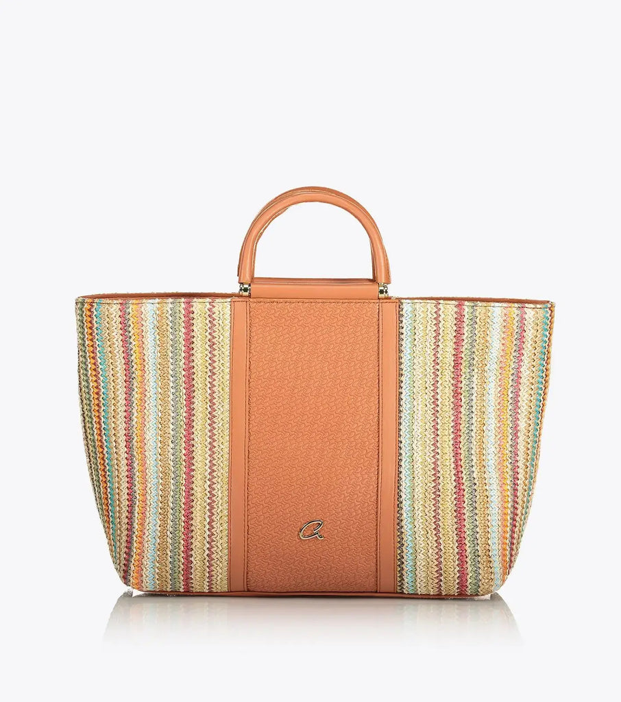 Axel Lucillie Multi-Coloured Straw Handbag