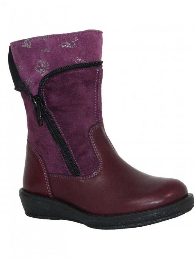 Dubarry Tillie Plum Leather Boots