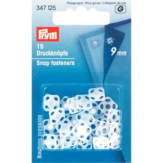 Prym Plastic Snap Fasteners 9mm