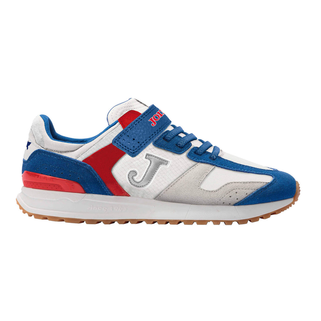 Joma White, Red and Royal Blue 1986 JR2302 Trainers