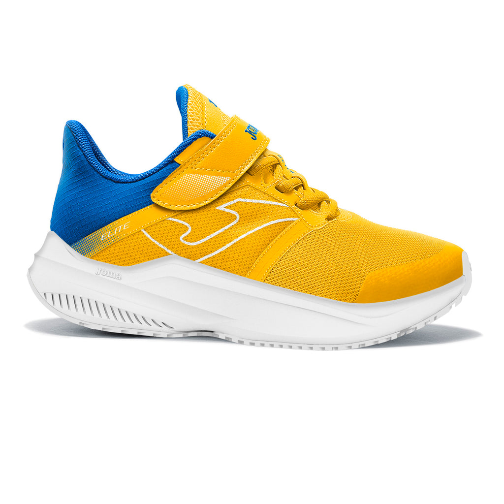 Joma Yellow and Royal Blue Elite JR2328 Boys Trainers