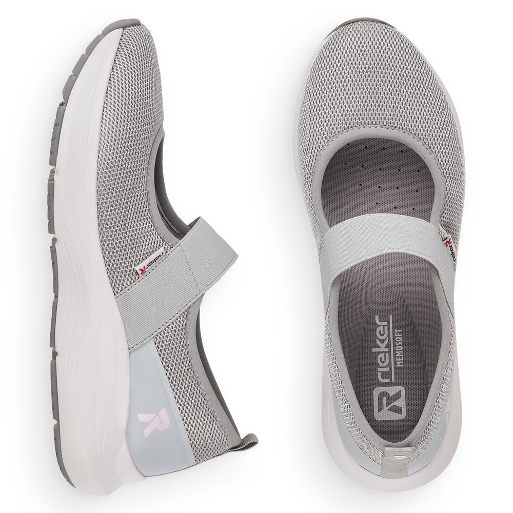 Grey Slip-on Trainer