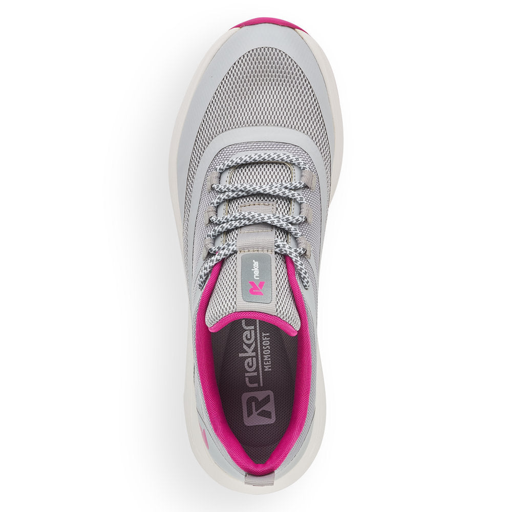 Grey and Fuchsia Trainer