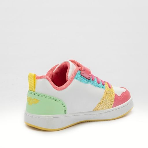 Lelli Kelly Daisy Pink and Yellow Trainer