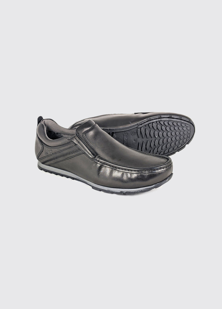 Dubarry AV8 Kobe Black Leather Men's Shoes