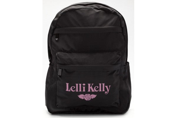 lelli kelly backpack black pink
