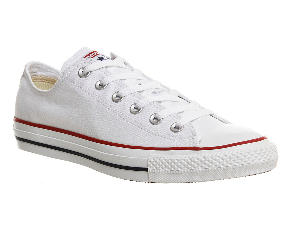 White Low Converse Shoes