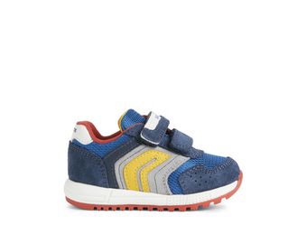Geox Suede and Nylon Baby Boys Trainers