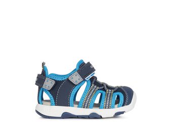 Geox Blue and Navy Sandals