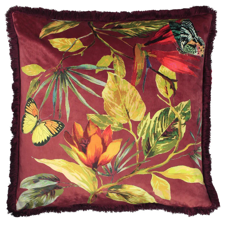 cushion riva berry butterfly