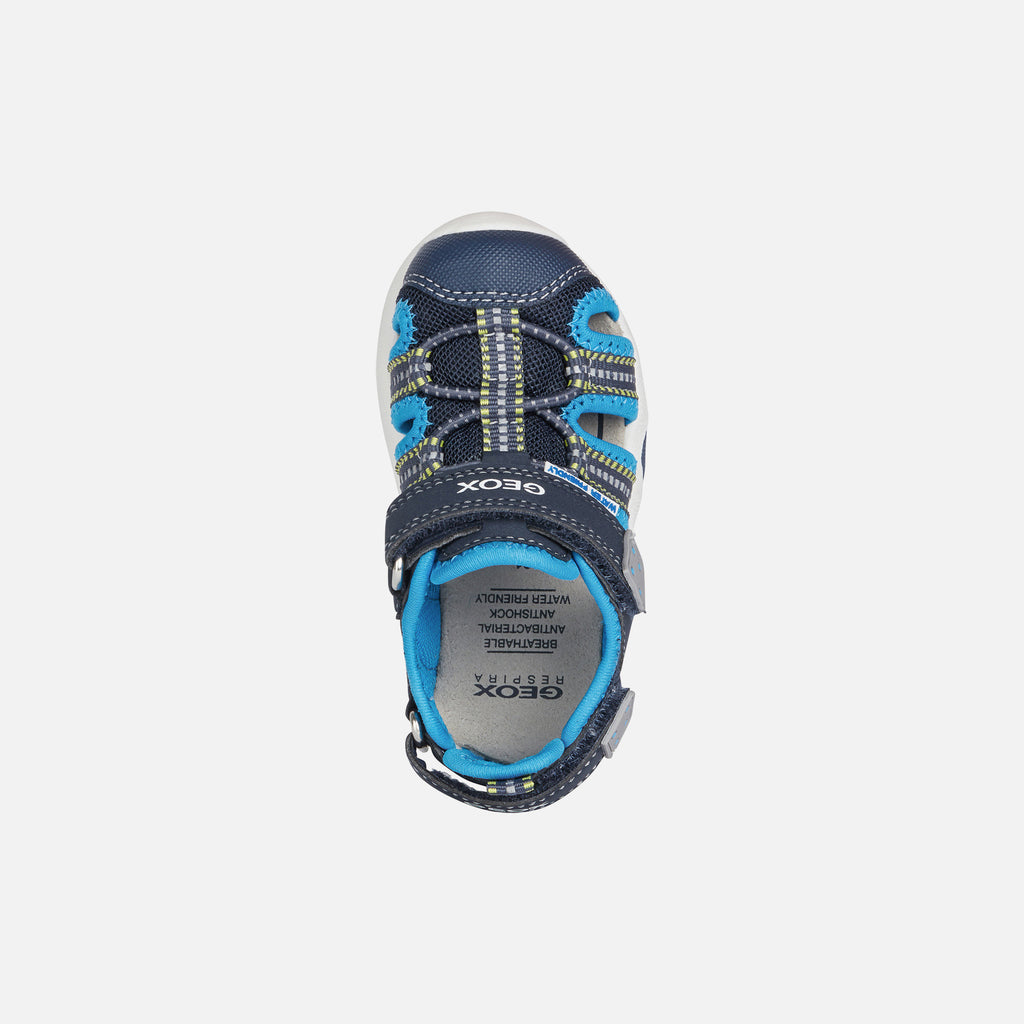 Geox Blue and Navy Sandals