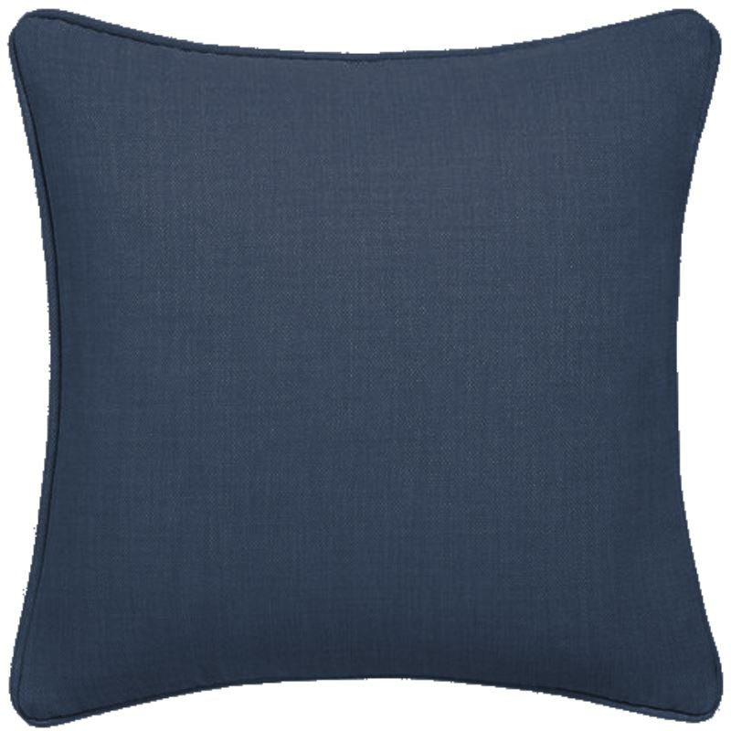 navy hugo woven cushion cover