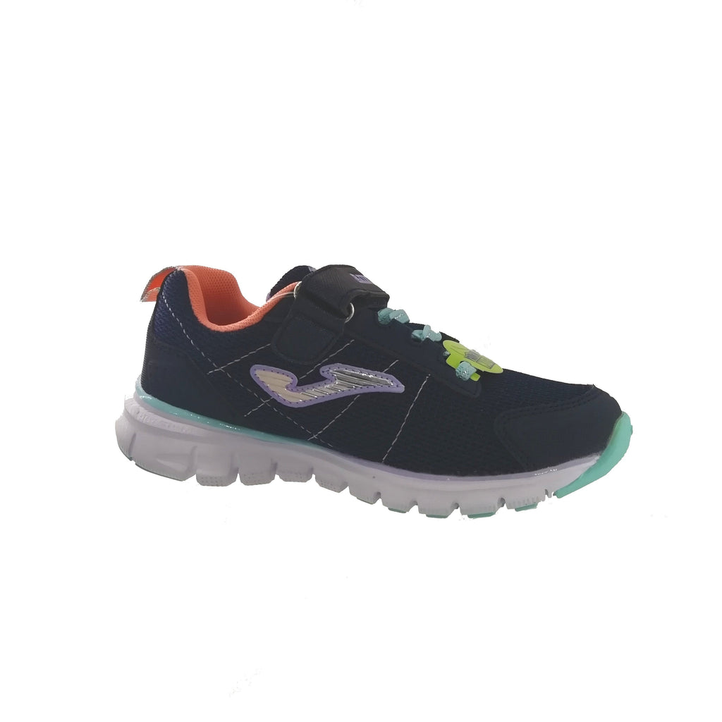 Joma Navy and Peach J. Tempo JR 2033 Girls Runners