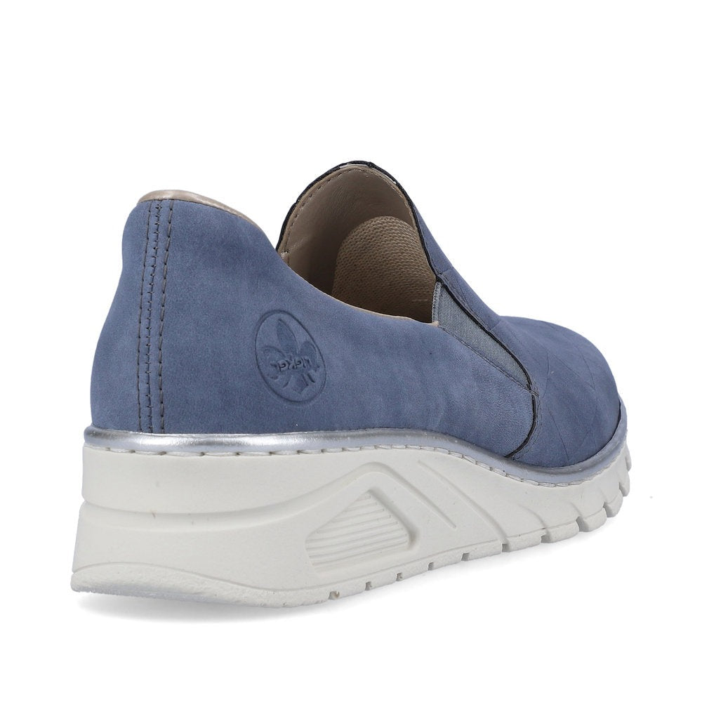 Rieker Blue Slip-on Shoes