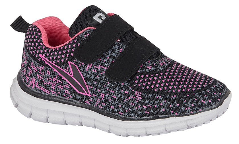 Black and Pink Girls Runners