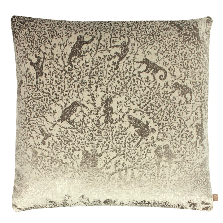 Exotic Clay Jaquard Tilia Filled Cushion