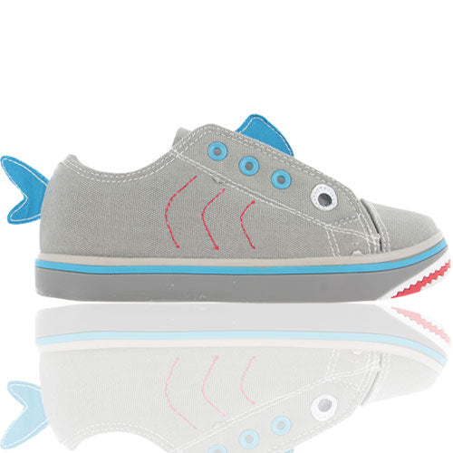 Novelty Shark Canvas Shoe