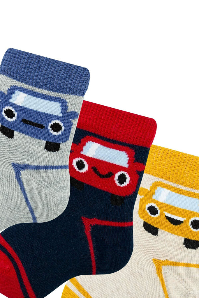 Bross 3 Pack Car Baby Socks