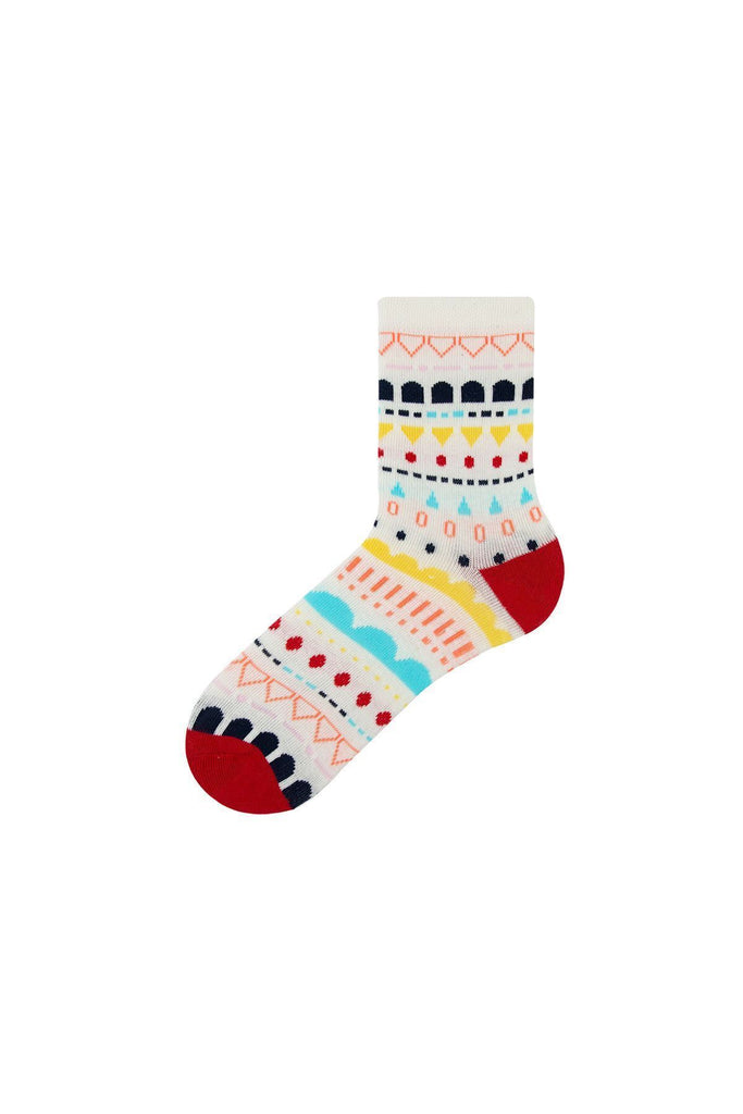Bross Colourful Design Socks
