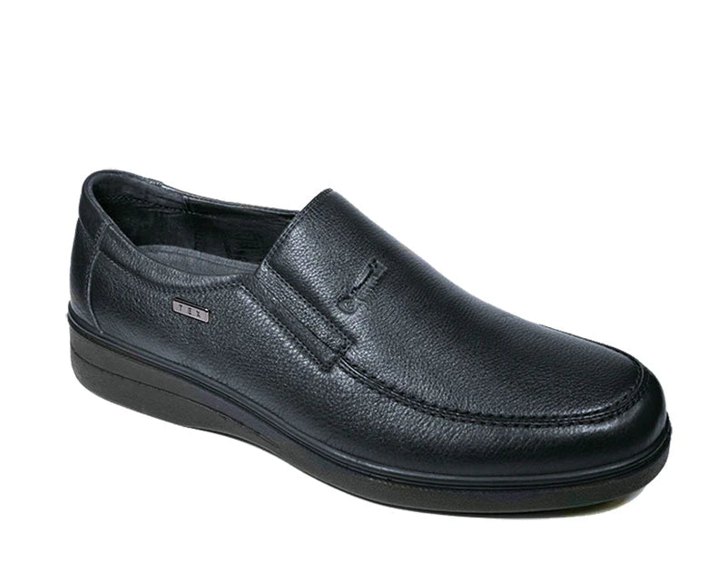 Black Leather Waterproof G-Comfort Shoes