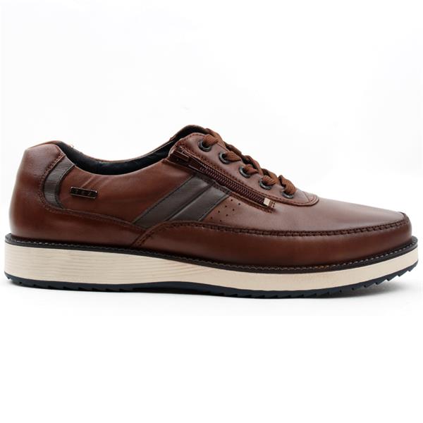 Tan Leather Waterproof Men's G-Comfort Shoes
