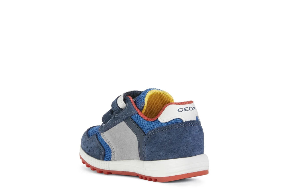 Geox Suede and Nylon Baby Boys Trainers