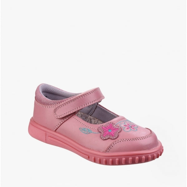 Hush Puppies Lottie Pink Flower Shoes