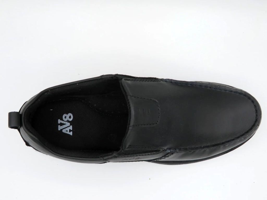 Dubarry Black Karter Slip-on Shoe