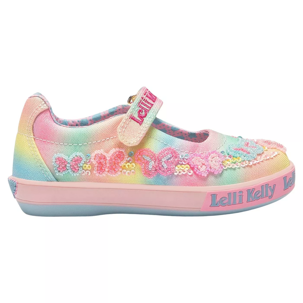 Lelli Kelly Myla Sparkly Rainbow Shoes