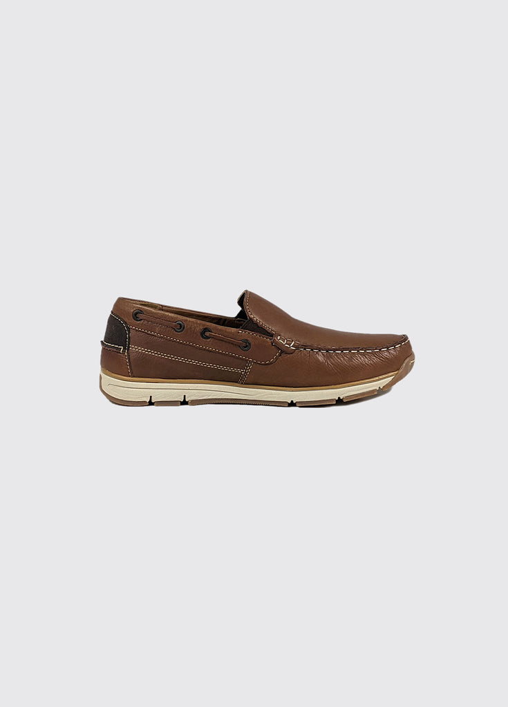 Dubarry Mayson Brown Leather Slip On