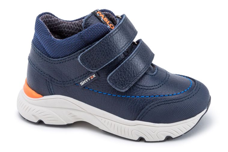 Pablosky Navy and Orange Boot