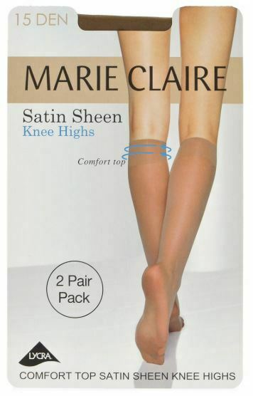 marie claire knee high sock natural