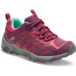merrell moab low berry waterproof trainers