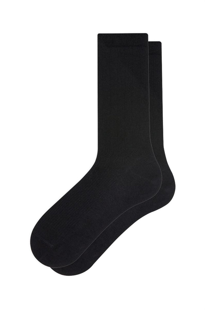 Pair of Men's Black Diabetic Socks