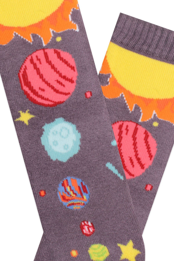 moon themed cotton socks 3 colours