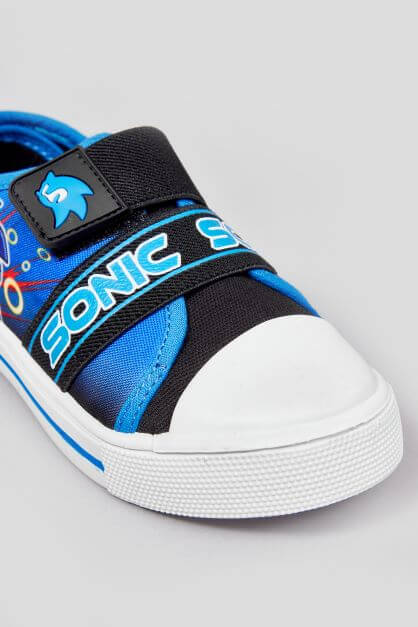 Sonic The Hedgehog Canvas Shoes