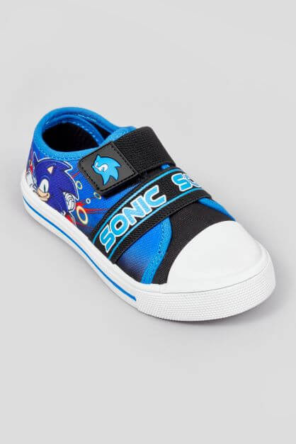 Sonic The Hedgehog Canvas Shoes