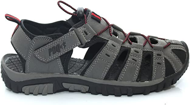 Grey Men's Trekking Sandals